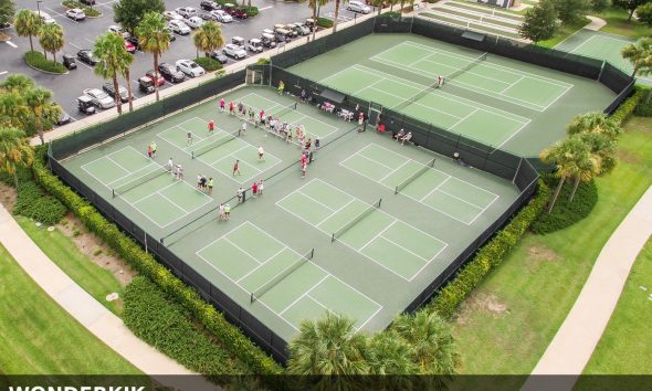 Featured image: Pickleball Action